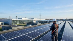 Solceller til industri som en strategisk energiinvestering